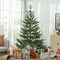 Edge Collections - 6' - Green - Realistic Sparse Christmas Tree for Indoor Holiday Decor - 1 Piece